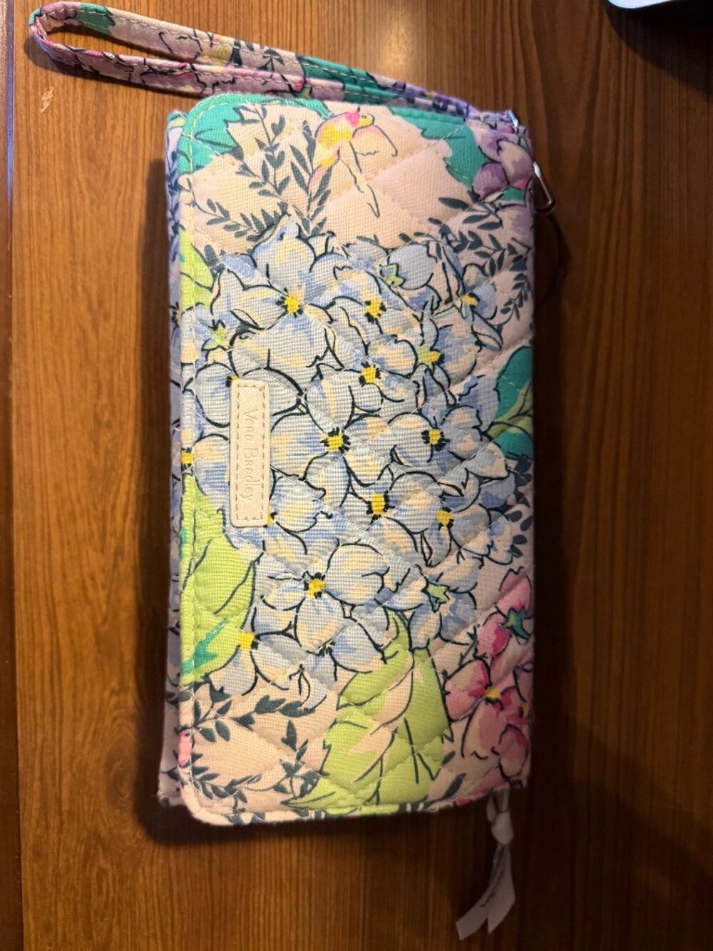 Vera Bradley Happy Hydrangeas Wristlet